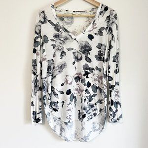 Wilfred | Floral Print Sweater | White | XXS